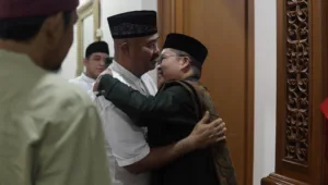 Foto: Kehangantan Pertemuan Pemimpin Kutai Kartanegara.