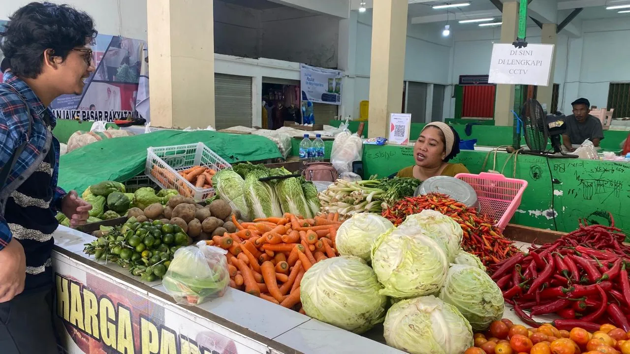Foto: Ilustrasi Bahan Pokok di Pasar (Istimewa)