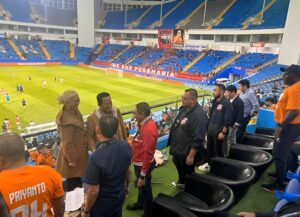 Foto: Kedekatan Rudy Mas'ud dan Nabil Husein.