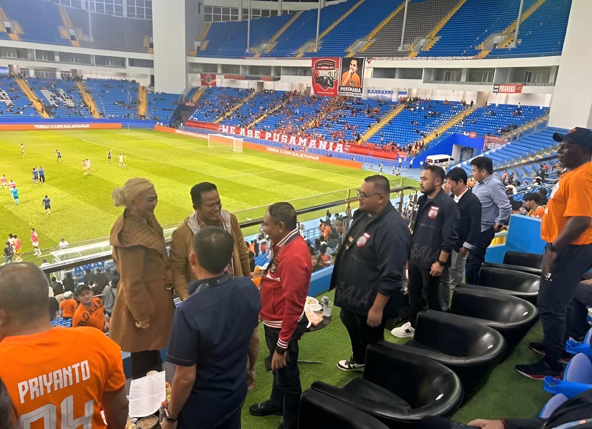 Foto: Kedekatan Rudy Mas'ud dan Nabil Husein.