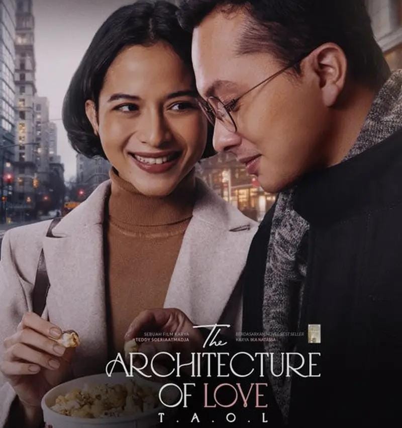 Film terbaru yang tengah dimainkan oleh Putri Marino dan Nicholas Saputra, The Architecture of Love.