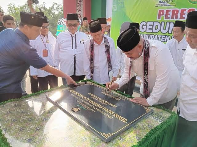 Foto : Suasana peresmian kantor BAZNAS Kukar (Istimewa)