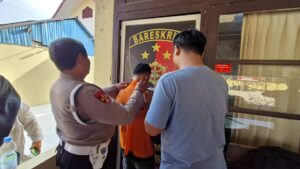 Foto: Penangkapan pengusaha di Loa Kulu yang cabuli anak karyawannya. (Ist)