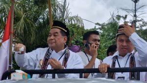 Foto: Pasangan Awang Yacoub Luthman dan Ahmad Zais kini resmi maju sebagai calon Bupati dan Wakil Bupati Kutai Kartanegara dalam Pemilihan Kepala Daerah (Pilkada) 2024 pada Rabu (28/08/24).