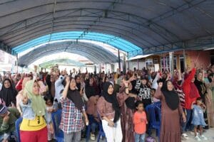 Foto: Keseruan Kampanye Edi-rendi Saat Kunjungannya ke Muara Jawa Pesisir, Muara Kembang, dan Senipah.