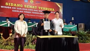 Foto: BPC HIPMI Balikpapan dan STT Migas Balikpapan Resmi Menandatangani Nota Kesepahaman (MoU).